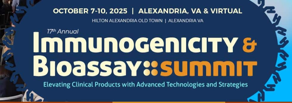 免疫原性とバイオアッセイサミット